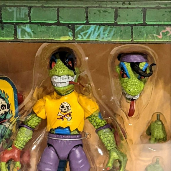Super7 Ultimates Mondo Gecko TMNT Teenage Mutant Ninja Turtles 6" Action Figure - Picture 3 of 10